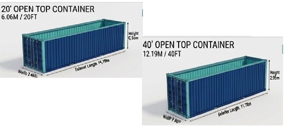 Contenedor Open Top
